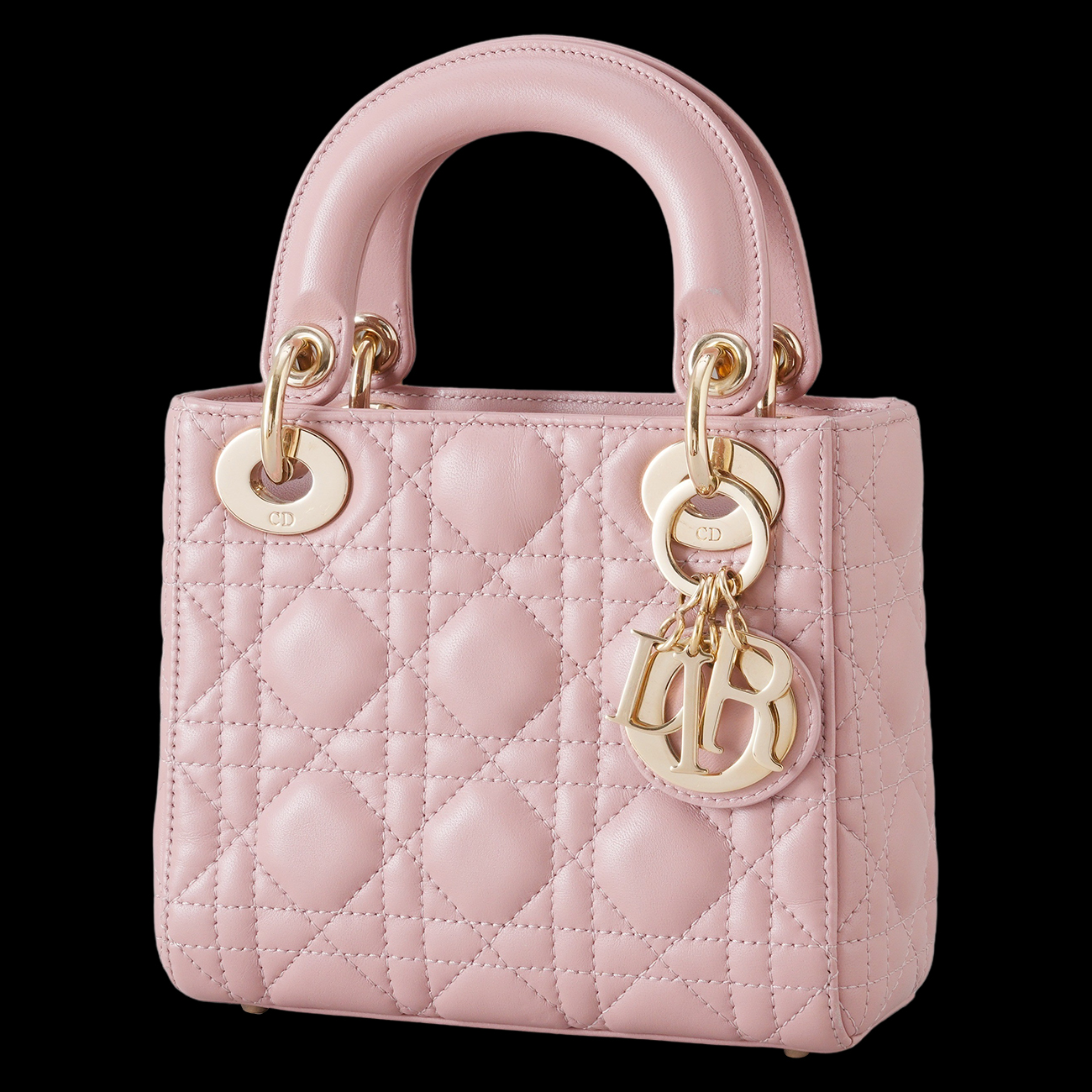 CHRISTIAN DIOR(USED)디올 레이디디올 미니 체인 크로스백